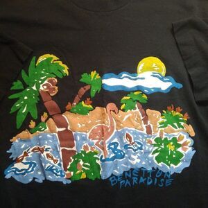 Vintage United Colors Of Benetton Paradise Graphic T-Shirt